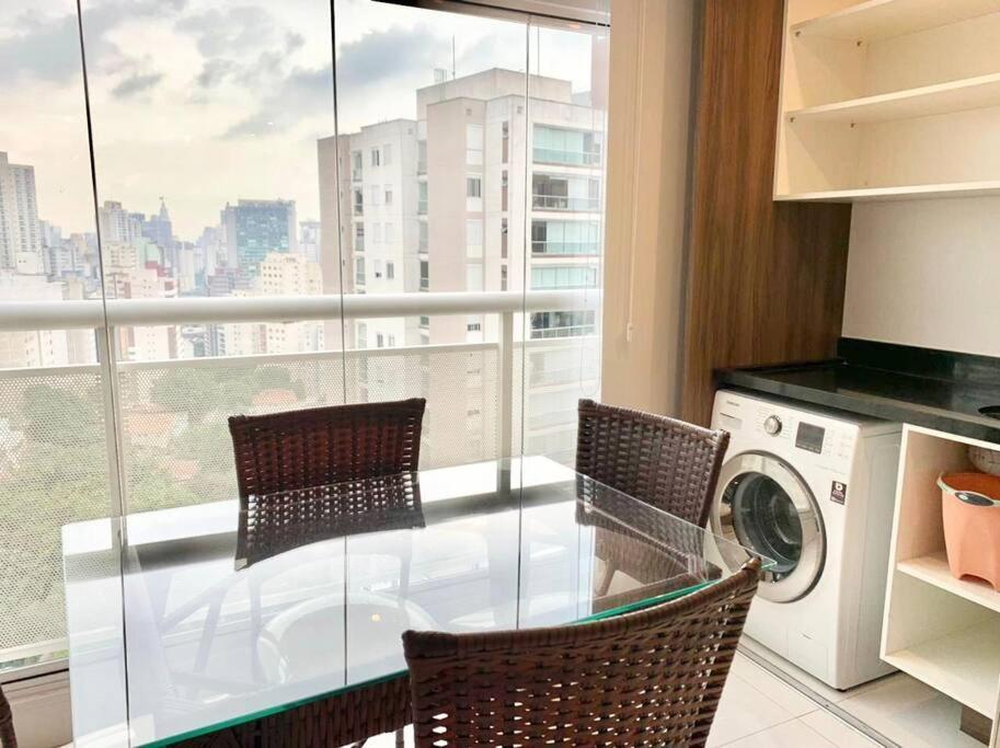 상파울루 Ap Luxo Prox Av Paulista Frei Caneca Hosp Sirio Libanes Cd 1402 아파트 외부 사진